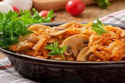 Cabbage solyanka with mushrooms - the most delicious recipes for a simple Russian dish How to cook mushroom solyanka